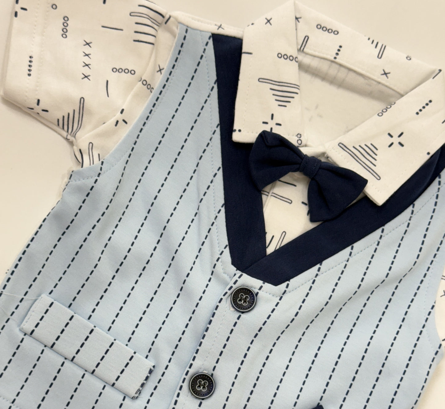 Rompers | Little Gentleman 3-Piece Formal Shorts Set | Boys Wear