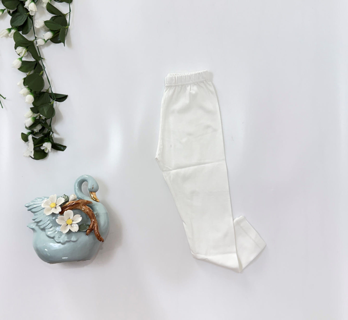 Frock Dress | White Floral Ruffle Frock with Belt | Girls Dress