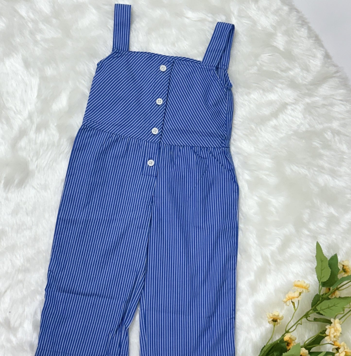 Stripped Jumpsuit | Girls Wear