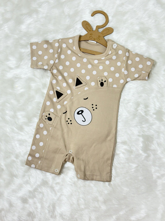 Rompers Biscuit Colour | Unisex Wear