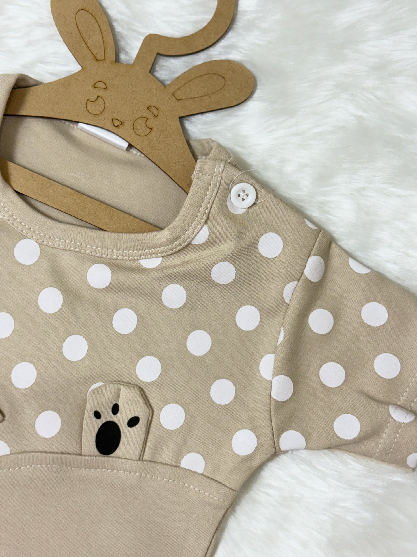 Rompers Biscuit Colour | Unisex Wear