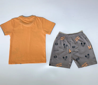 Printed Tshirt & Shorts | Boys Wear
