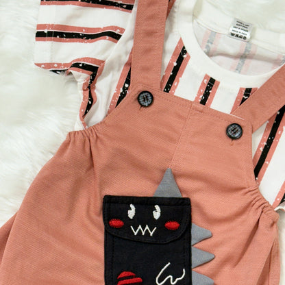 Dungaree | Tshirt & Pinafore Shorts | Kids Wear