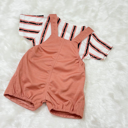 Dungaree | Tshirt & Pinafore Shorts | Kids Wear