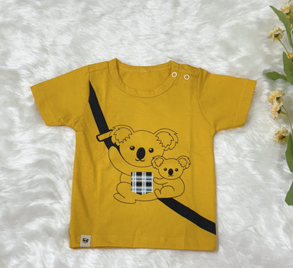 T-shirt & Shorts / Graphic Tee & Checked Shorts Set / Boys Dress