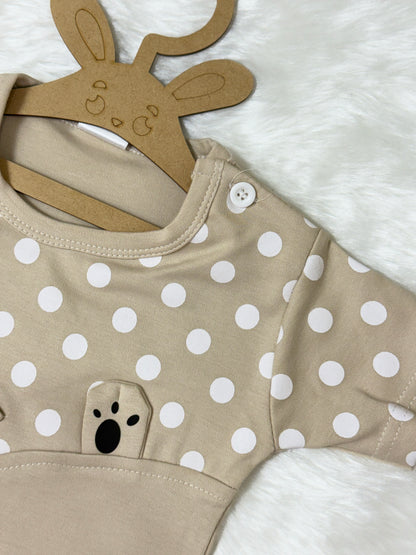 Rompers Biscuit Colour | Unisex Wear