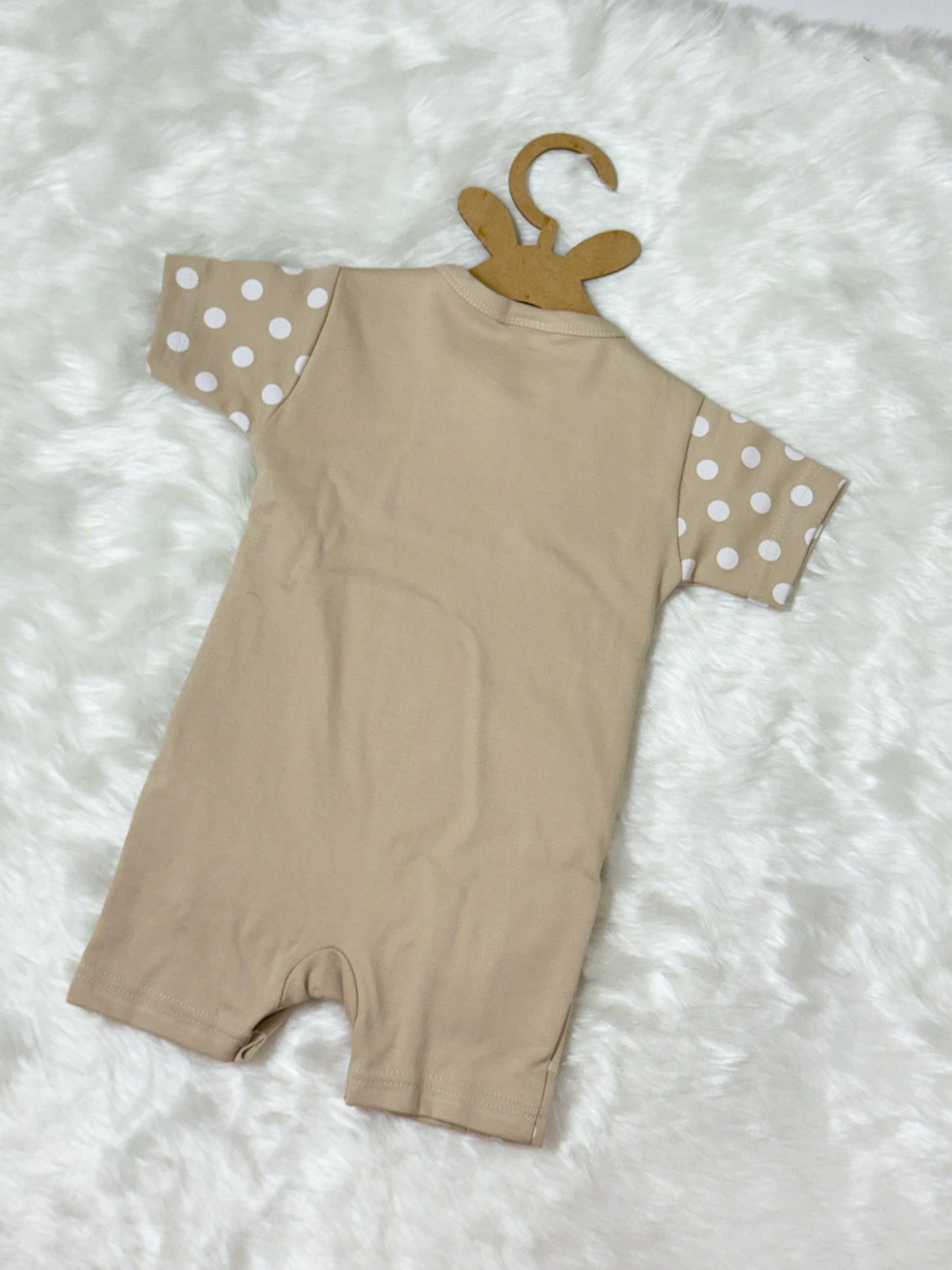 Rompers Biscuit Colour | Unisex Wear