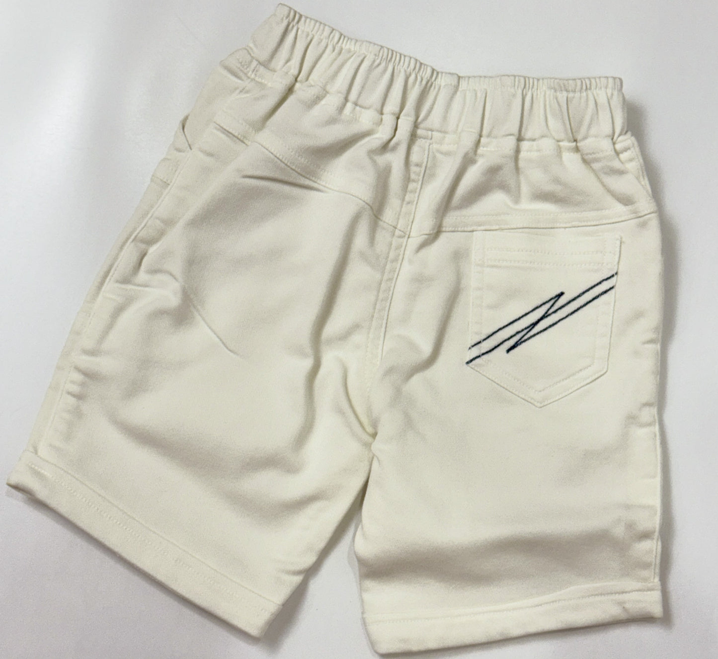 Tshirt & Shorts |  Striped Tee &amp; Cream Shorts Set | Boys Wear