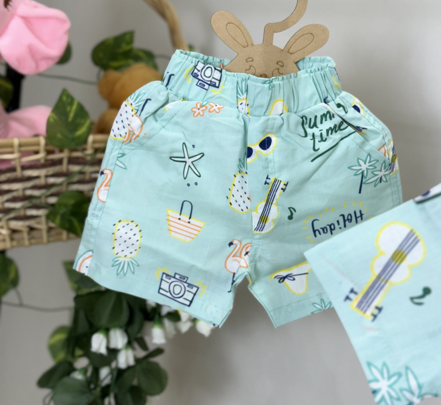 Co-ord Set | Aloha Summer Vibes Shirt & Shorts Set | Boys Wear