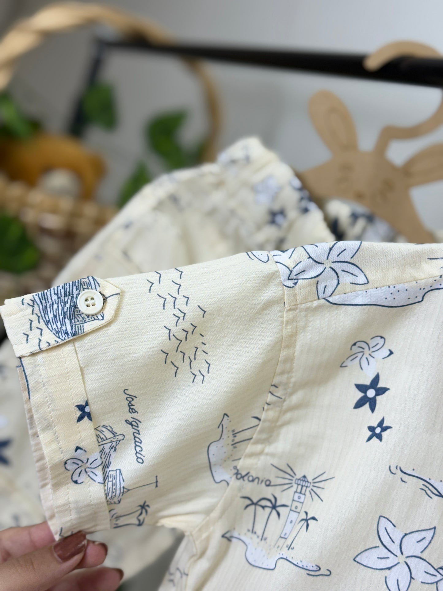 Co-ord set/ Tropical Island Adventure Shirt & amp ; Shorts Set / Boys Wear