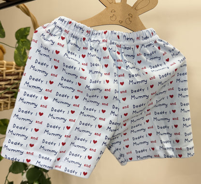 Printed Tshirt & Shorts | Boys Wear