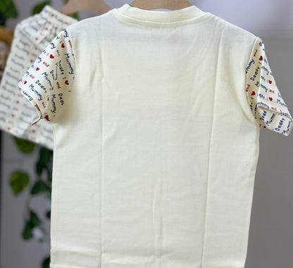 Printed Tshirt & Shorts | Boys Wear