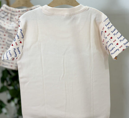 Printed Tshirt & Shorts | Boys Wear