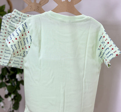 Printed Tshirt & Shorts | Boys Wear