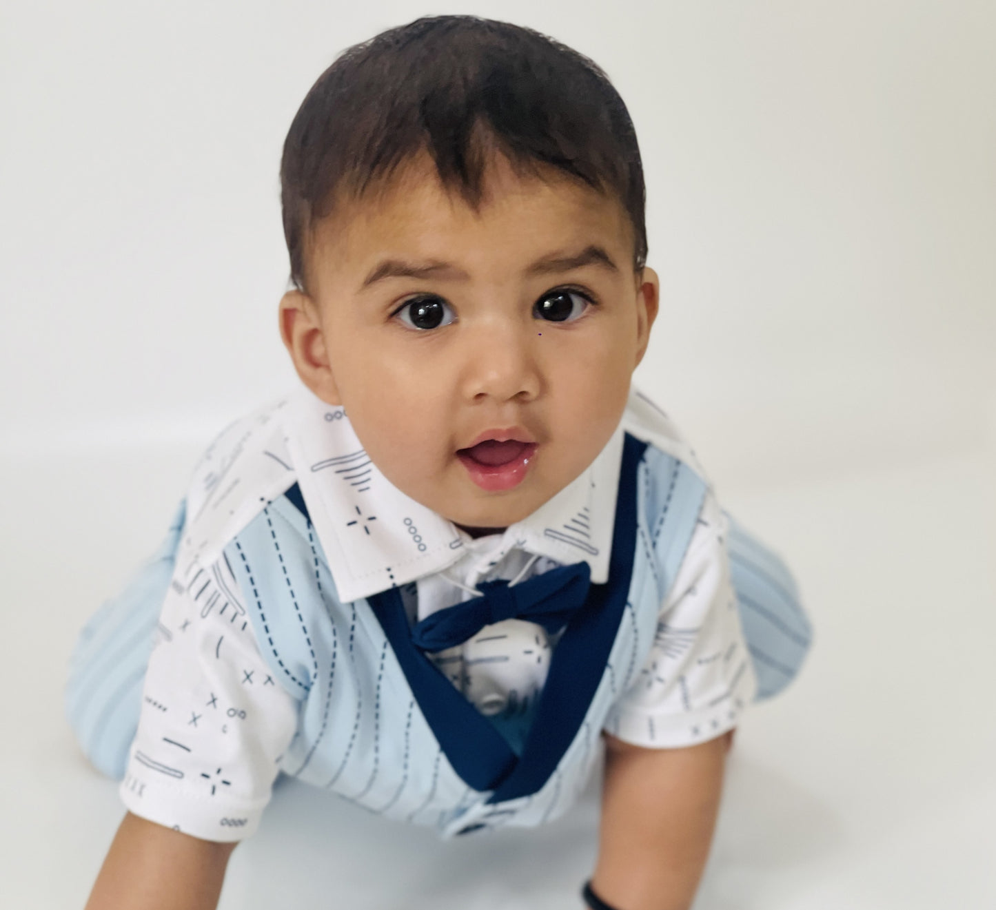 Rompers | Little Gentleman 3-Piece Formal Shorts Set | Boys Wear