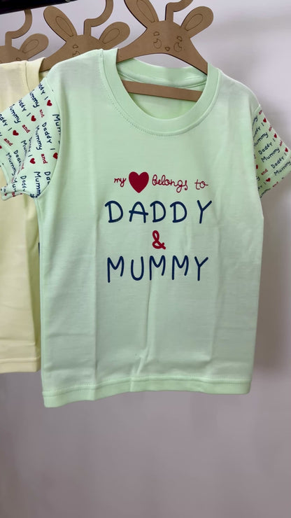 Printed Tshirt & Shorts | Boys Wear